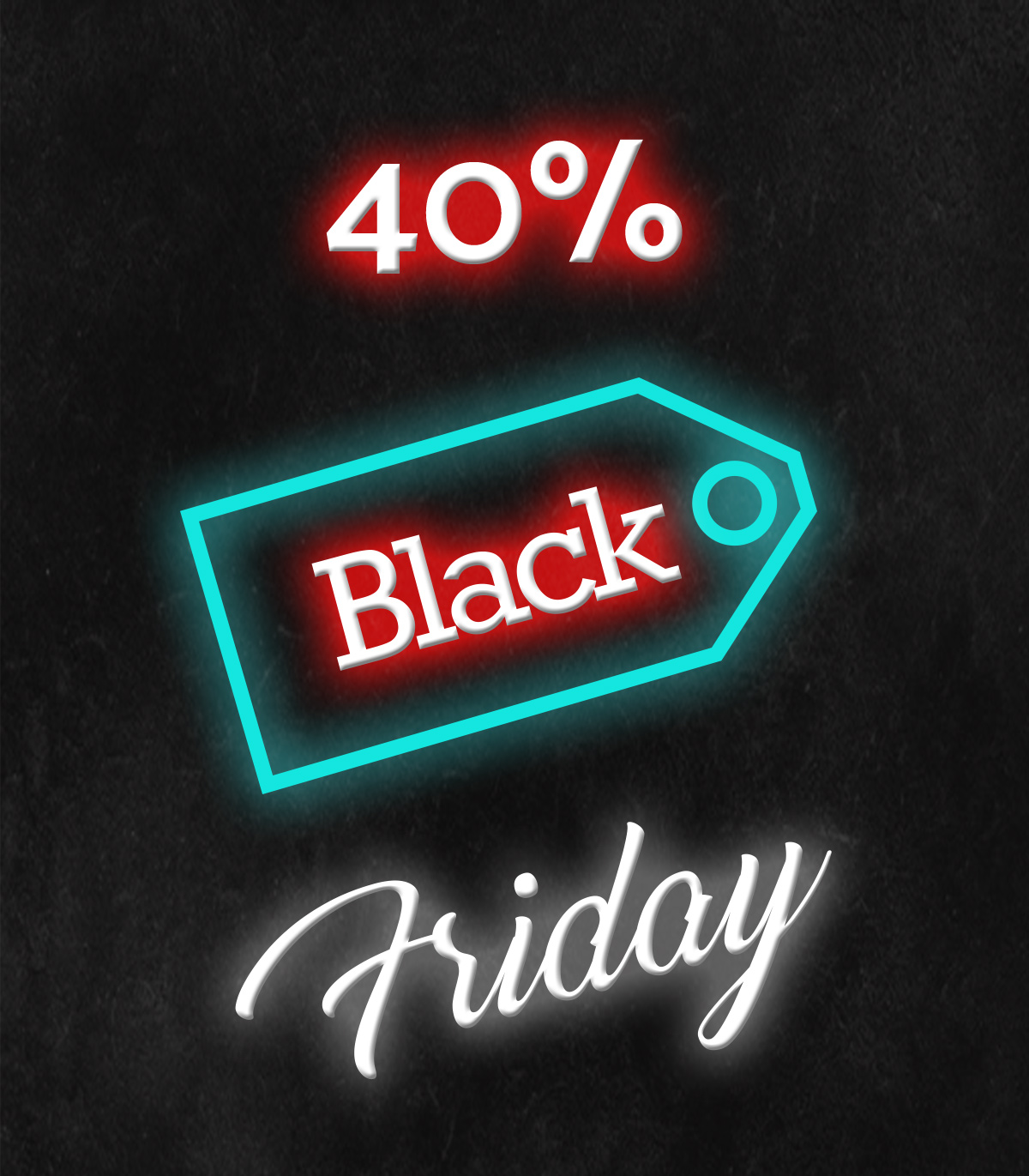 Free Black Friday Photoshop Text Effect, Layer Styles