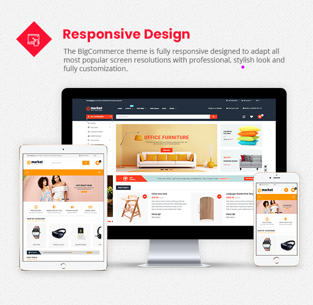 eMarket - Multipurpose Stencil Responsive BigCommerce Theme