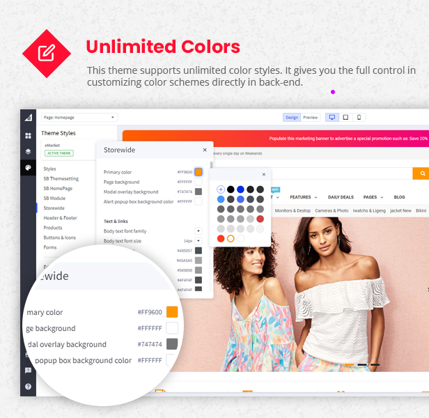 eMarket - Multipurpose Stencil Responsive BigCommerce Theme