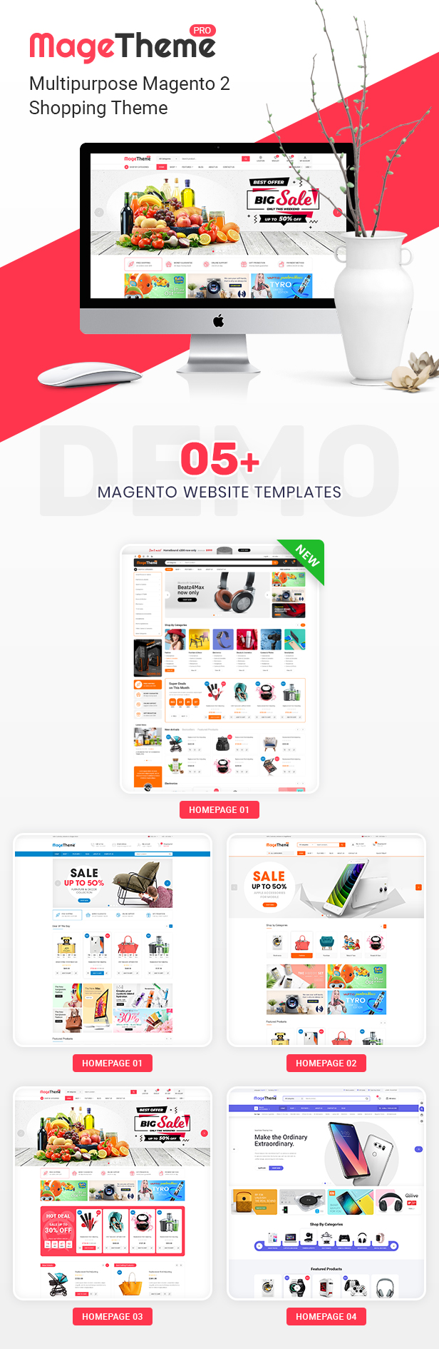 MageThemepro - Responsive Magento 2 Shopping Template - 7
