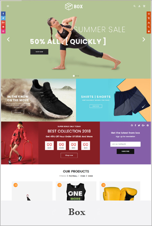 Box - Minimal & Multipurpose Shopify Theme with Sections 