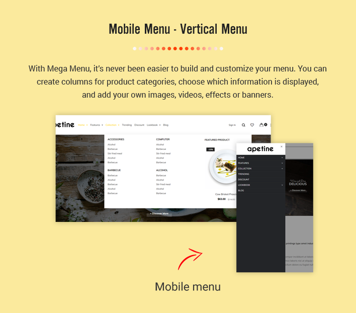 Ss Apetine - Responsive Restaurant Shopify Sections Theme