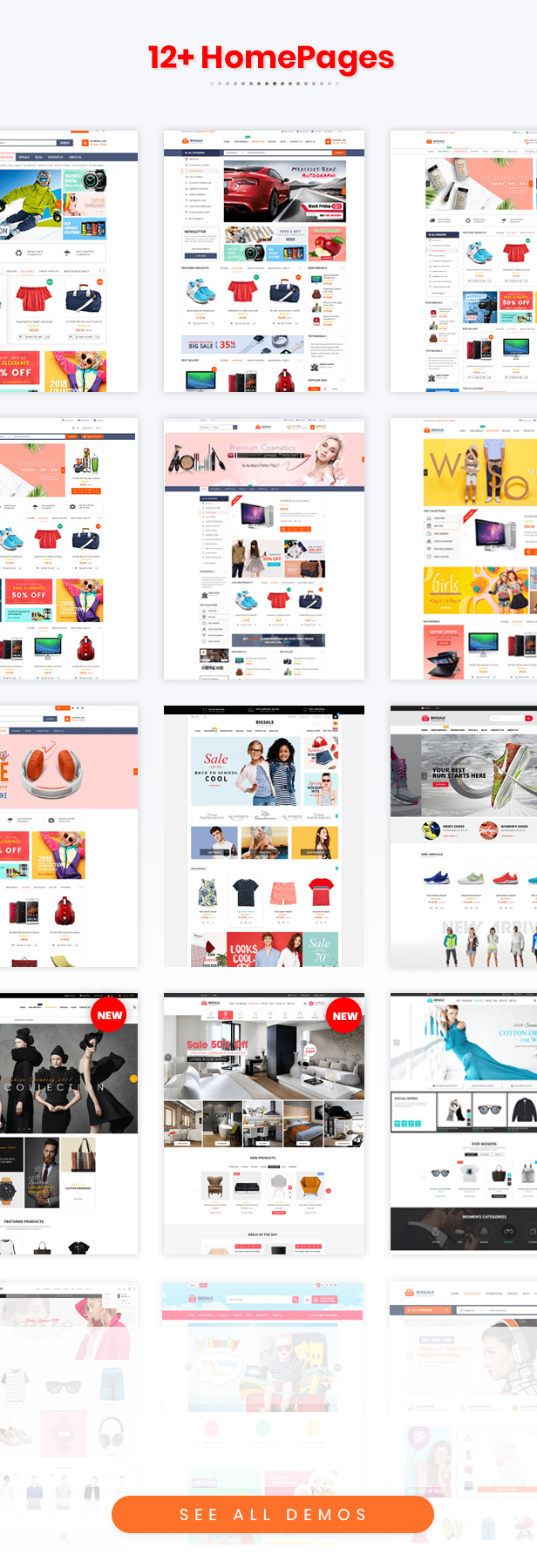 BigSale - The Clean, Minimal & Unlimited Bootstrap 4 Shopify Theme