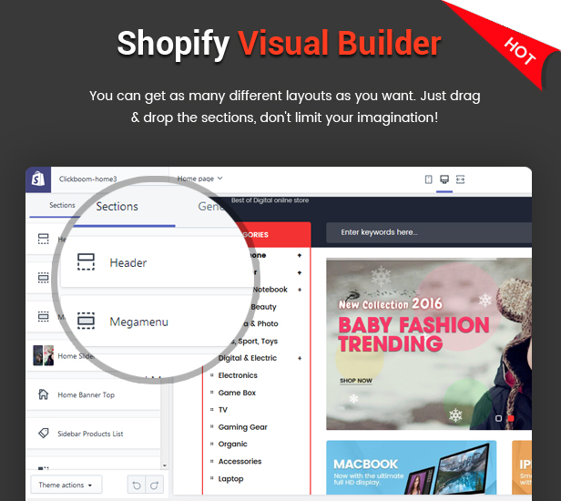 ClickBoom - Responsive Multipurpose Shopify Theme Sections Ready