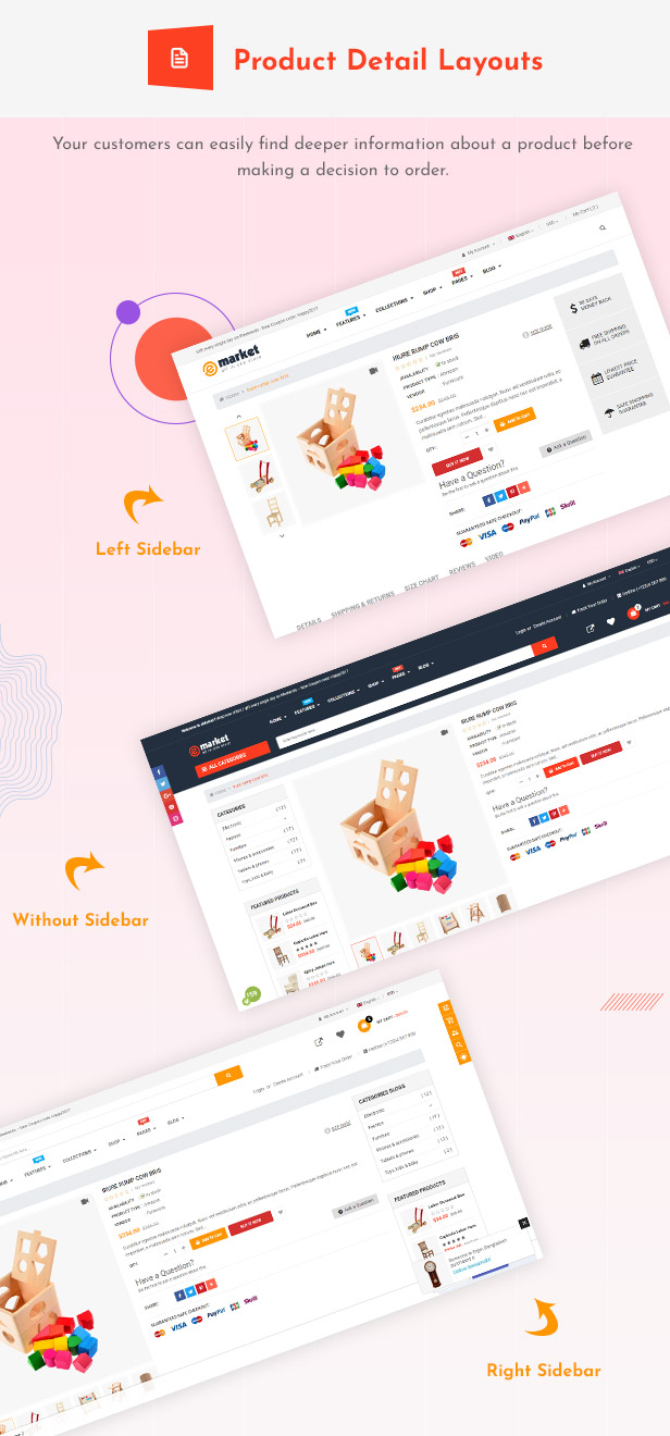 eMarket - Responsive & Multipurpose Sectioned Drag & Drop Bootstrap 4 Shopify Theme - 3