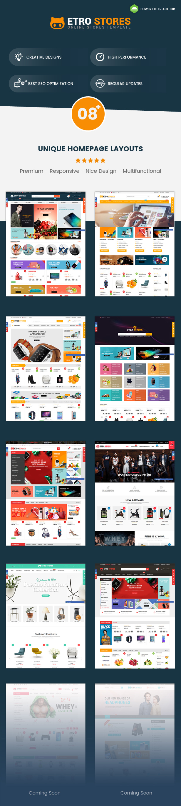 EtroStore - Multipurpose Responsive Shopify Theme