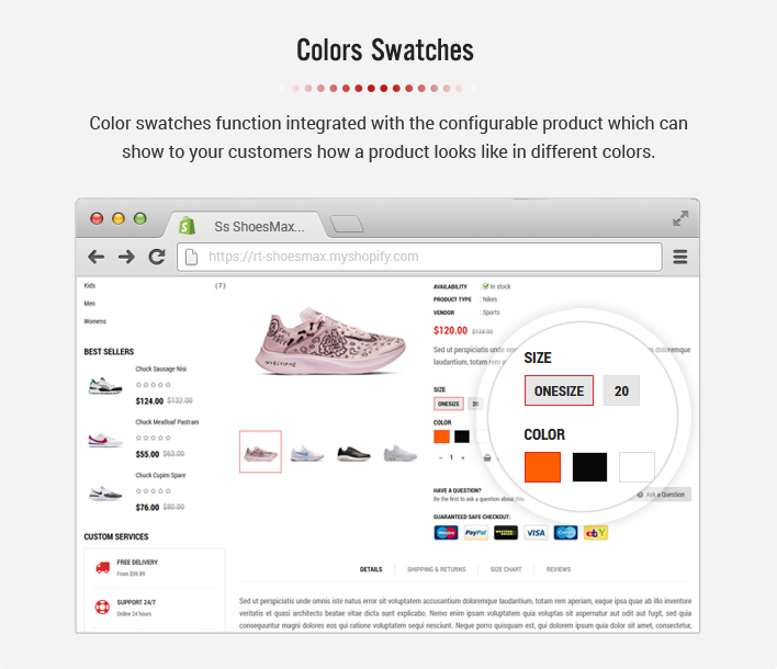 Ss ShoesMax - Minimal Shoes Shopify Sections Theme