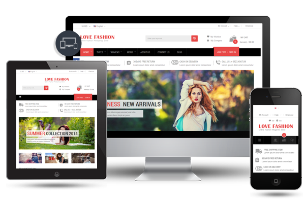 Love Fashion- Fully Responsive