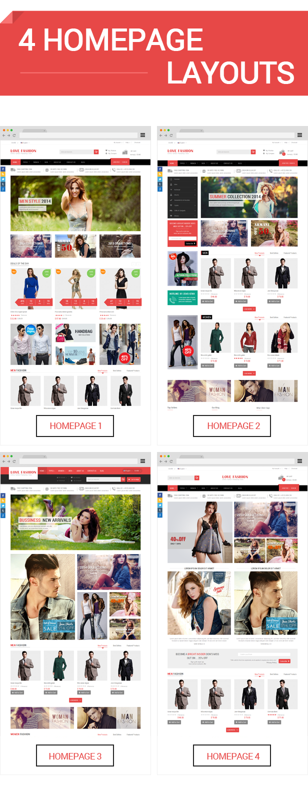 Love Fashion - Homepage