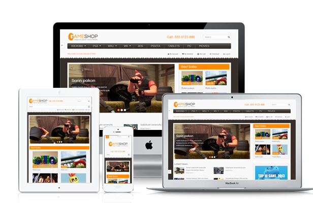 SM GameShop - Responsive Magento theme - 3