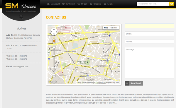 SM Glasses Responsive Magento Theme - 10
