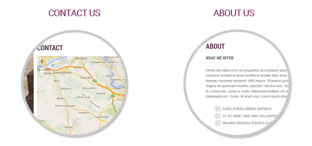 Gran- Contact and About Us page