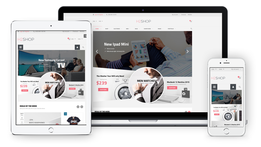 H2shop - Fully Responsive