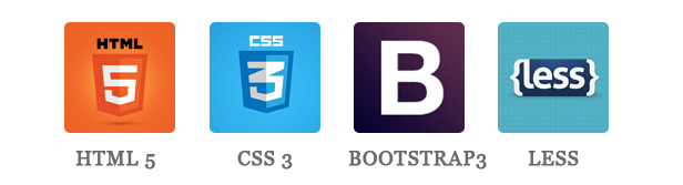 Hurama - HTML5, CSS3, BOOTSTRAP & LESS