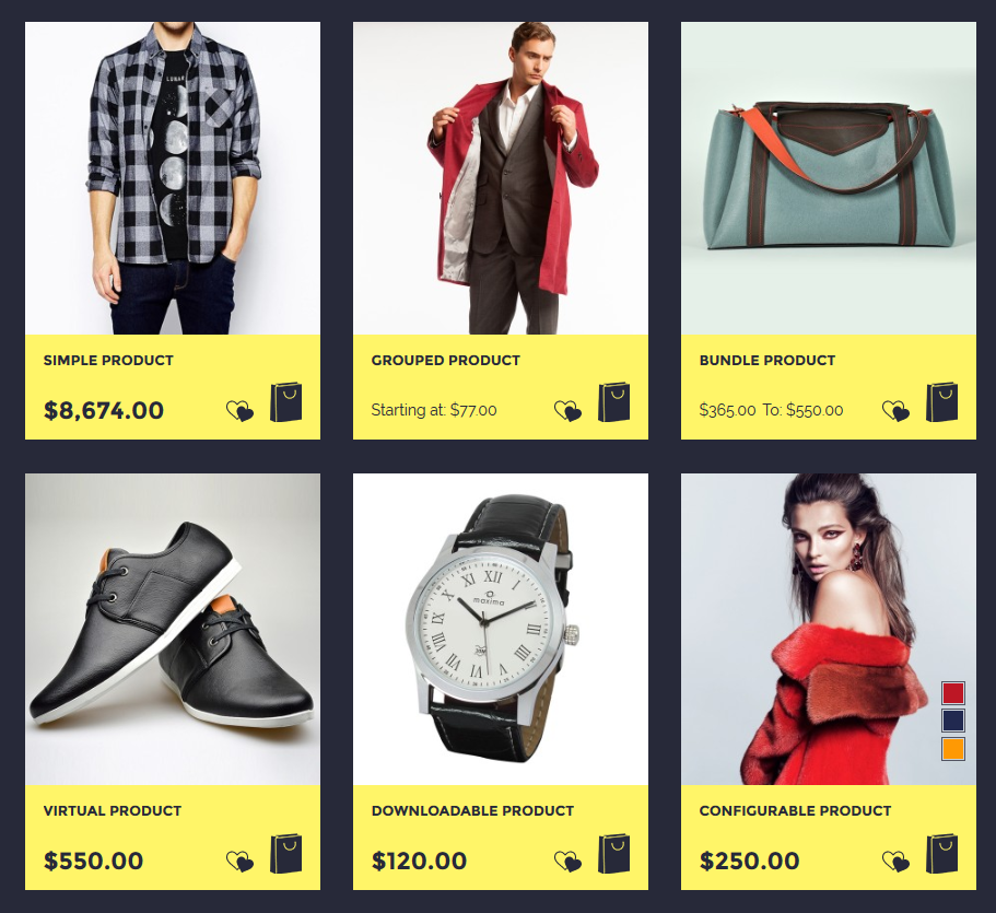 Toppy - 6 product types