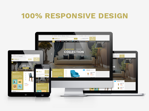 Responsive Furniture WooCommerce WordPress Theme - Fully Responsive