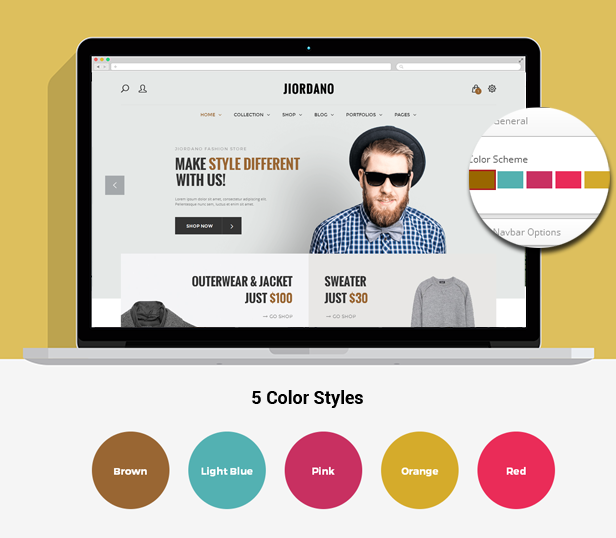 Jiordano – Responsive Fashion WooCommerce WordPress Theme