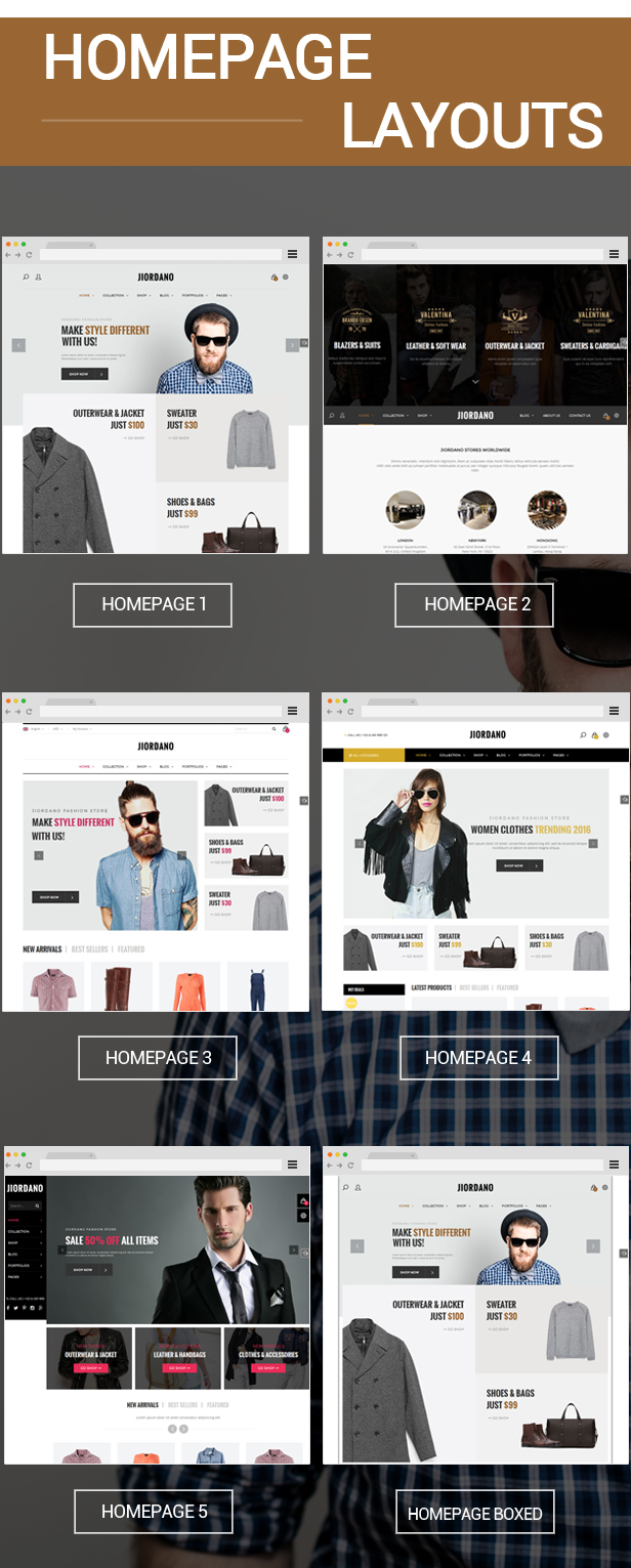 Jiordano – Responsive Fashion WooCommerce WordPress Theme