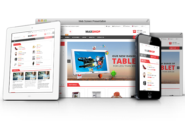 Responsive - MaxShop - Electronics Store Elementor WooCommerce WordPress Theme (9+ Homepages, 2+ Mobile Layouts)