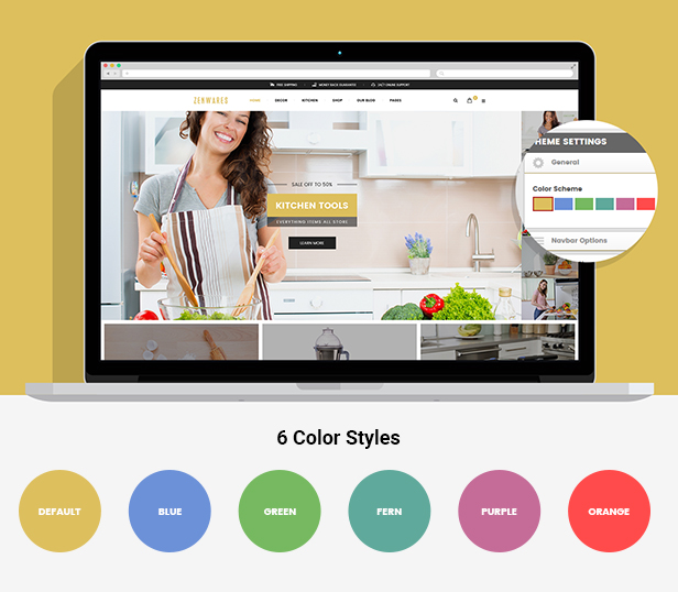 Zenwares – Kitchen Interior & Appliances WooCommerce WordPress Theme