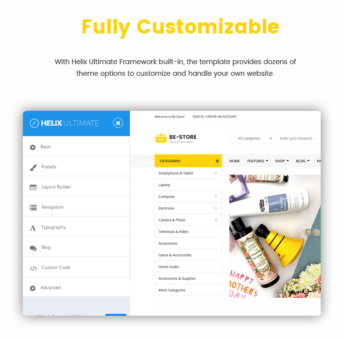 Sj BeStore - Multipurpose Joomla eCommerce Template