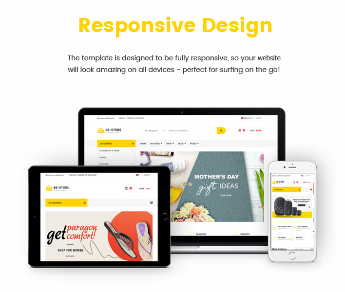 Sj BeStore - Multipurpose Joomla eCommerce Template