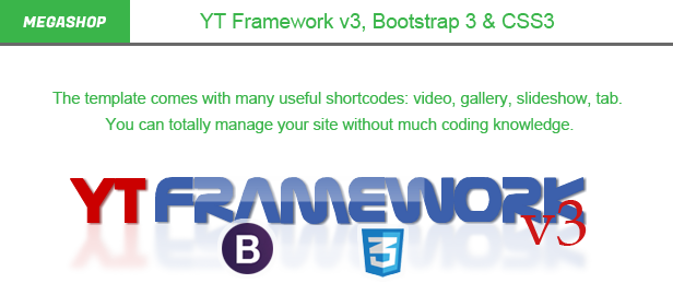 Megashop- YT Framework v3