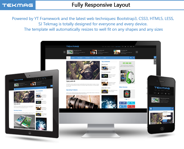 SJ Tekmag - Responsive Layout