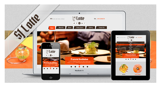 SJ Lotte - Fully Responsive