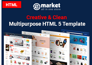 eMarket - Responsive & Multipurpose Sectioned Drag & Drop Bootstrap 4 Shopify Theme - 9