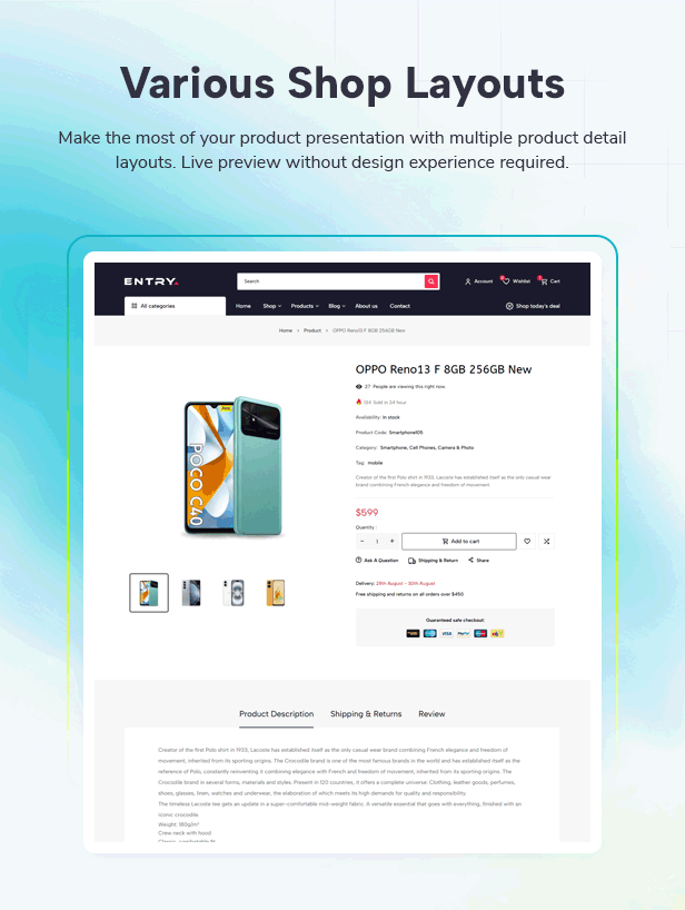 emarket - HTML5 Theme