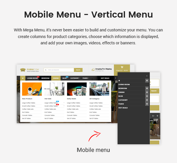 Furnicom - Responsive Furniture & Interior HTML Template