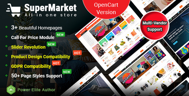 Supermarket - Opencart 3 Theme
