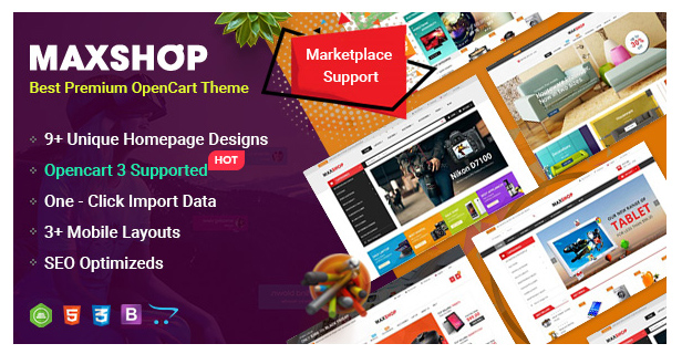 Market - Premium Responsive OpenCart Theme with Mobile-Specific Layout (12 HomePages) - 10