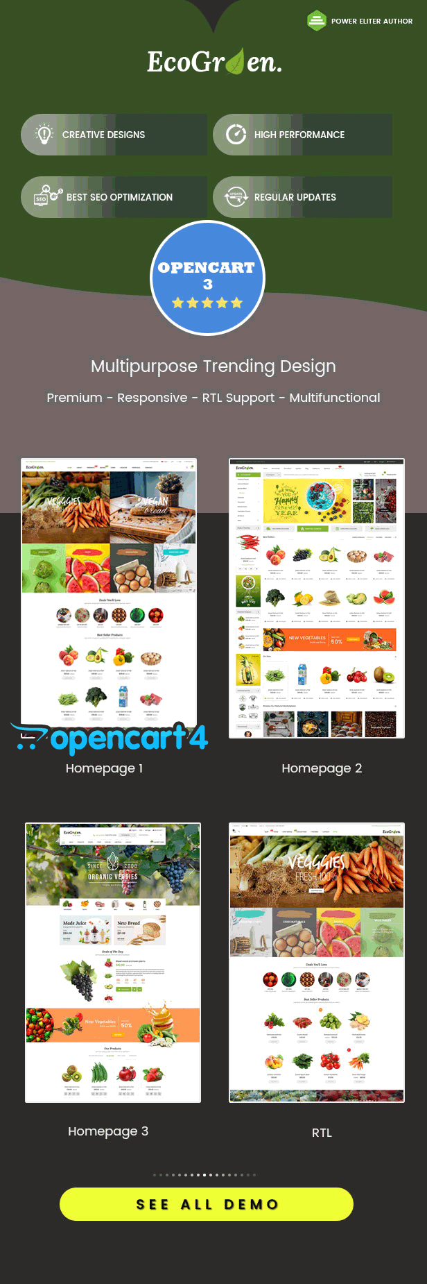 ecogreen - Opencart Theme