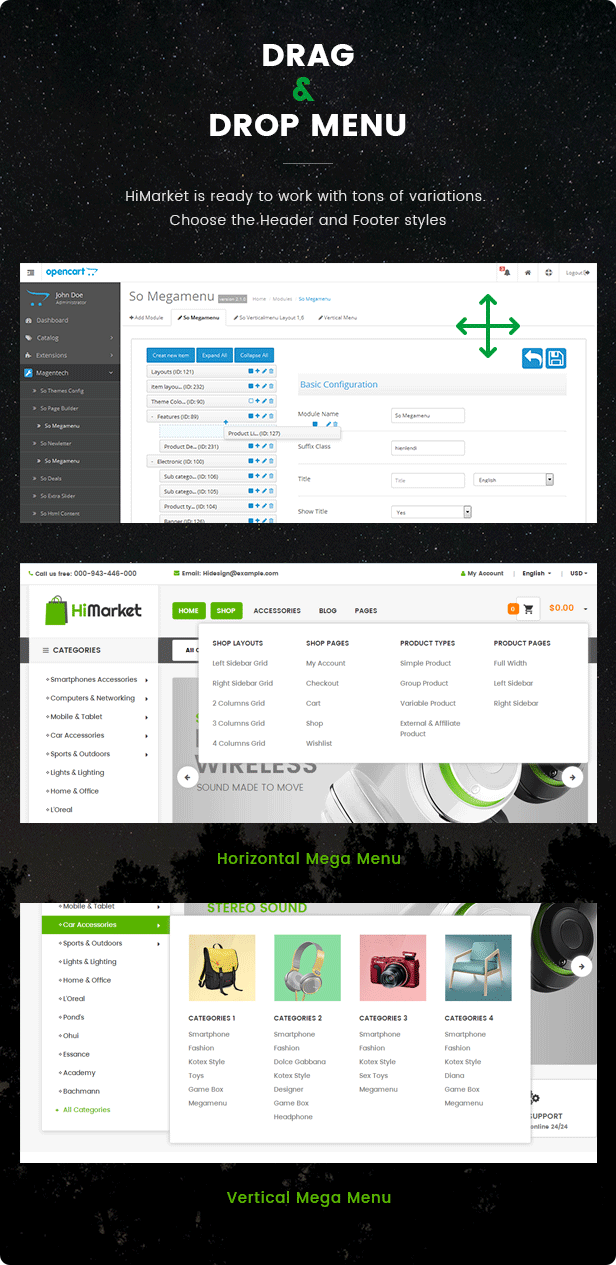 HiMarket - Opencart Theme