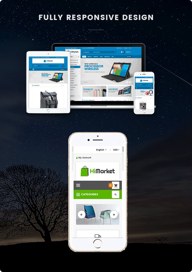 HiMarket - Opencart Theme