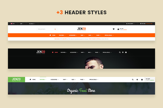 jenzo - Opencart Theme