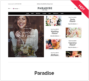 Paradise - Creative WordPress Theme