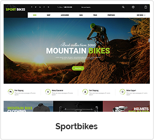 SportBikes - Sports WordPress Theme