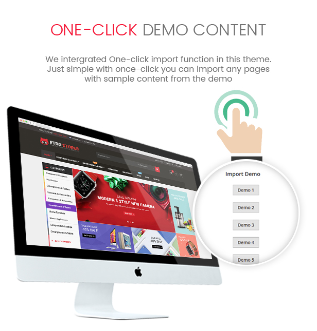 One-click Import Data