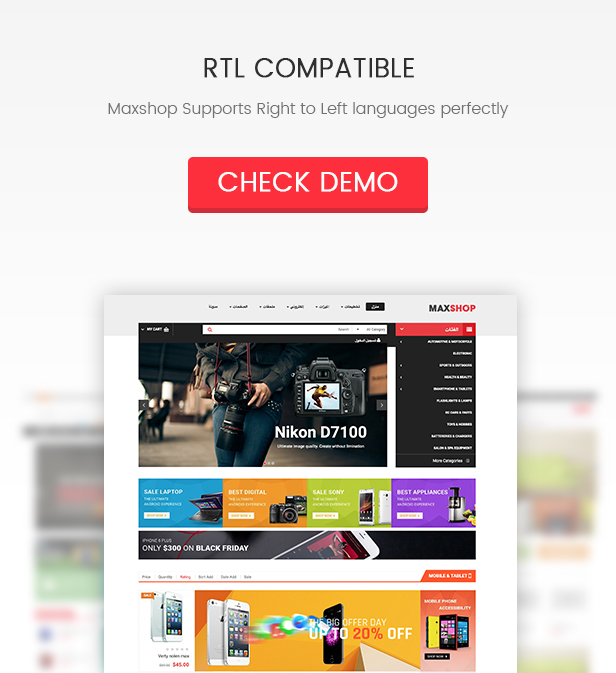 3.16.rtl support - MaxShop - Electronics Store Elementor WooCommerce WordPress Theme (9+ Homepages, 2+ Mobile Layouts)