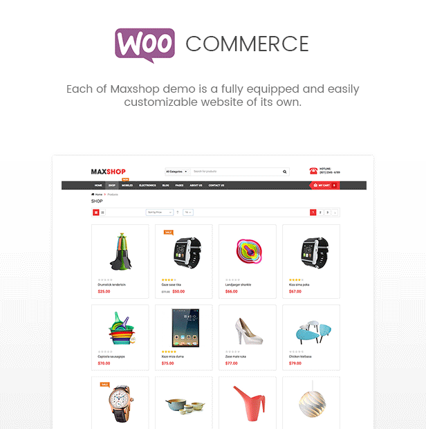 3.8. woocommerce - MaxShop - Electronics Store Elementor WooCommerce WordPress Theme (9+ Homepages, 2+ Mobile Layouts)