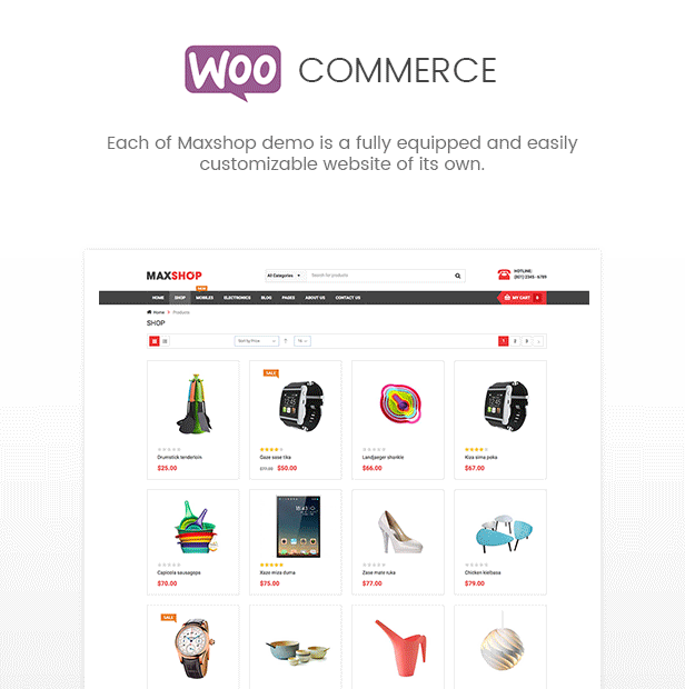 MaxShop – Electronics Store Elementor WooCommerce WordPress Theme (9+ Homepages, 2+ Mobile Layouts)