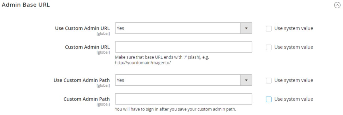 What is an Admin URL?