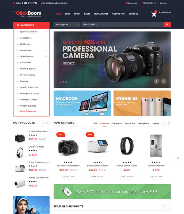 PRESTASHOP SCARICARE