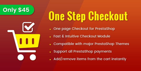 Top Popular PrestaShop Addons - One Step Checkout