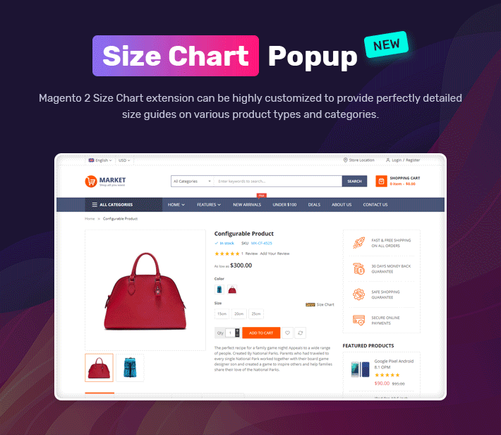 Market Mobile Version