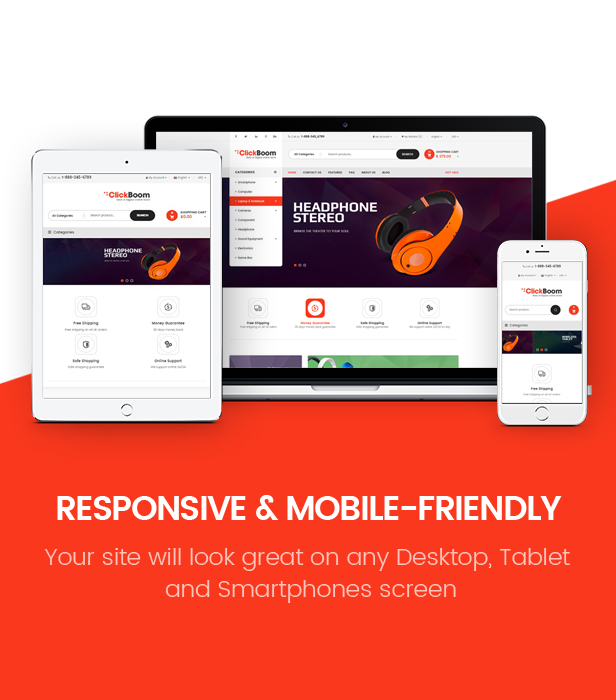 SM ClickBoom - Fully Responsive