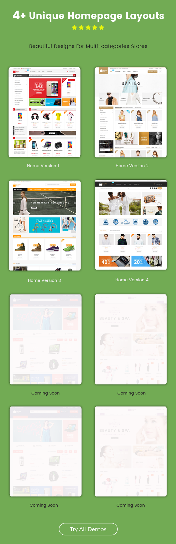 Ss ShoppyStore - Multipurpose Responsive Sectioned | Drag & Drop Shopify Theme